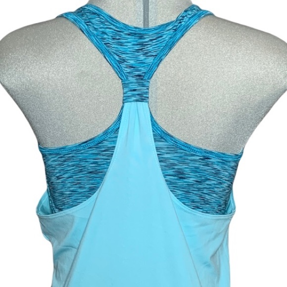 Active Wear ATHLETIC WORKS blue Tail Women’s Tank Top Size SP - Picture 5 of 9